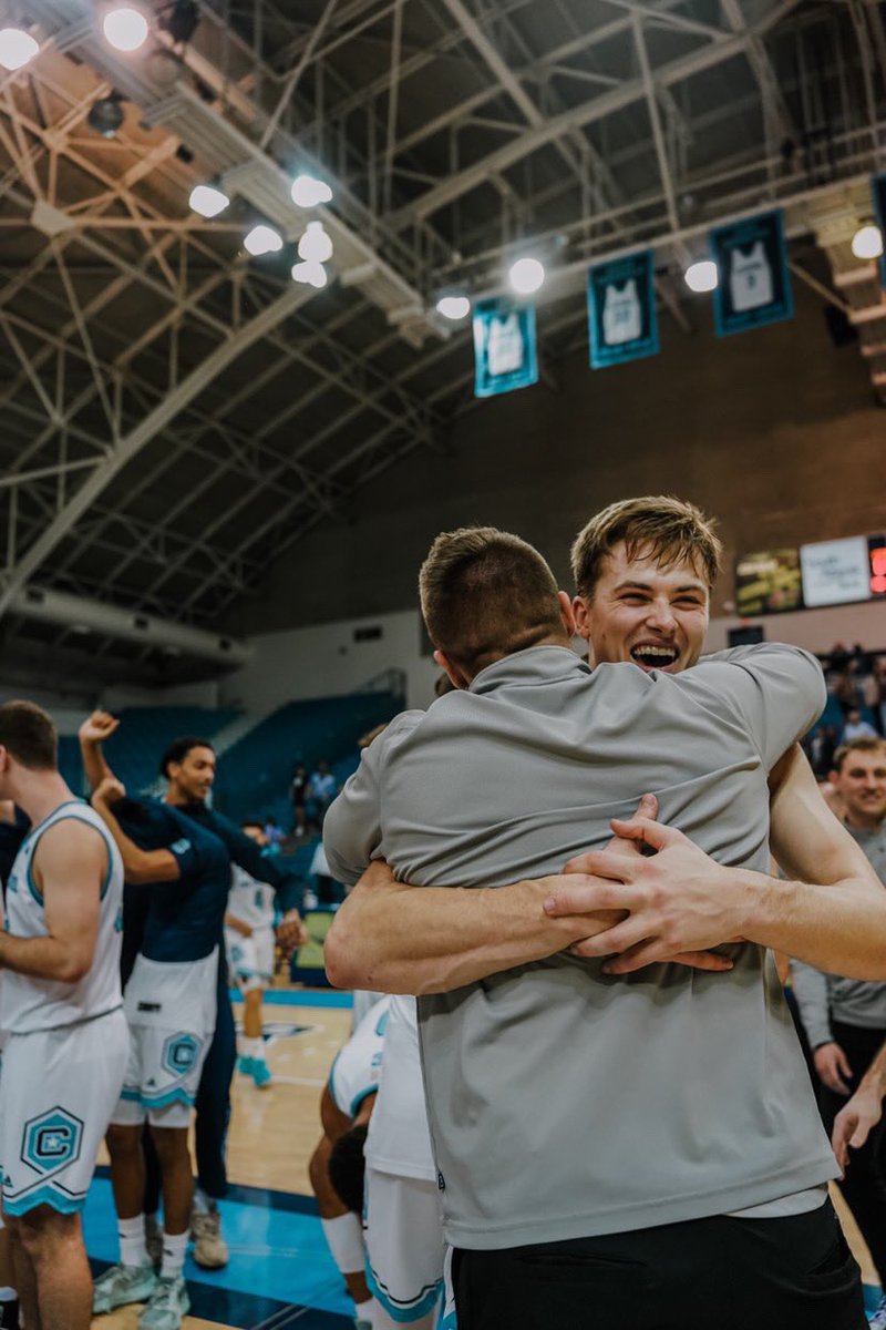 rhubbs123's tweet photo. Huge win for @CitadelHoops but also for @bradyjames_  having a night! What a comeback for him and his push through adversity. #DogsOnTop https://t.co/pcppnp9n9j