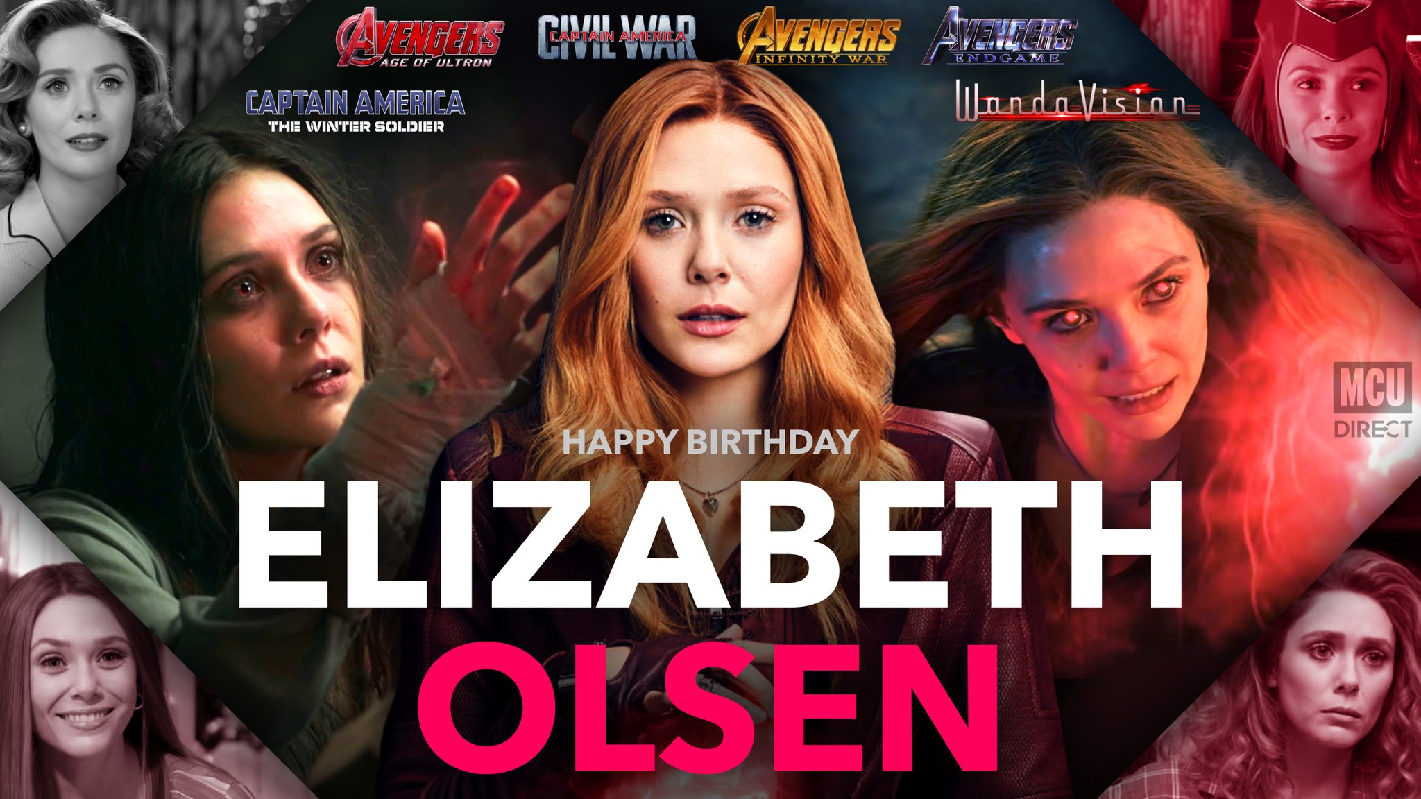 Happy Birthday Elizabeth Olsen!!!!  .  