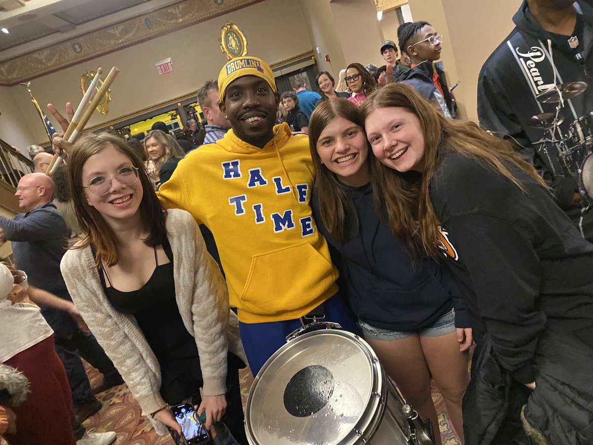BandsHpsd's tweet photo. The Marching Band had an EXCELLENT night seeing Drumline: Live! We got to jump into the world of HBCU (Historically black colleges and universities) marching bands and learn about the musical icons that make these bands great! What an awesome experience! 🥁#hpsdawesome https://t.co/qSAGFYK913