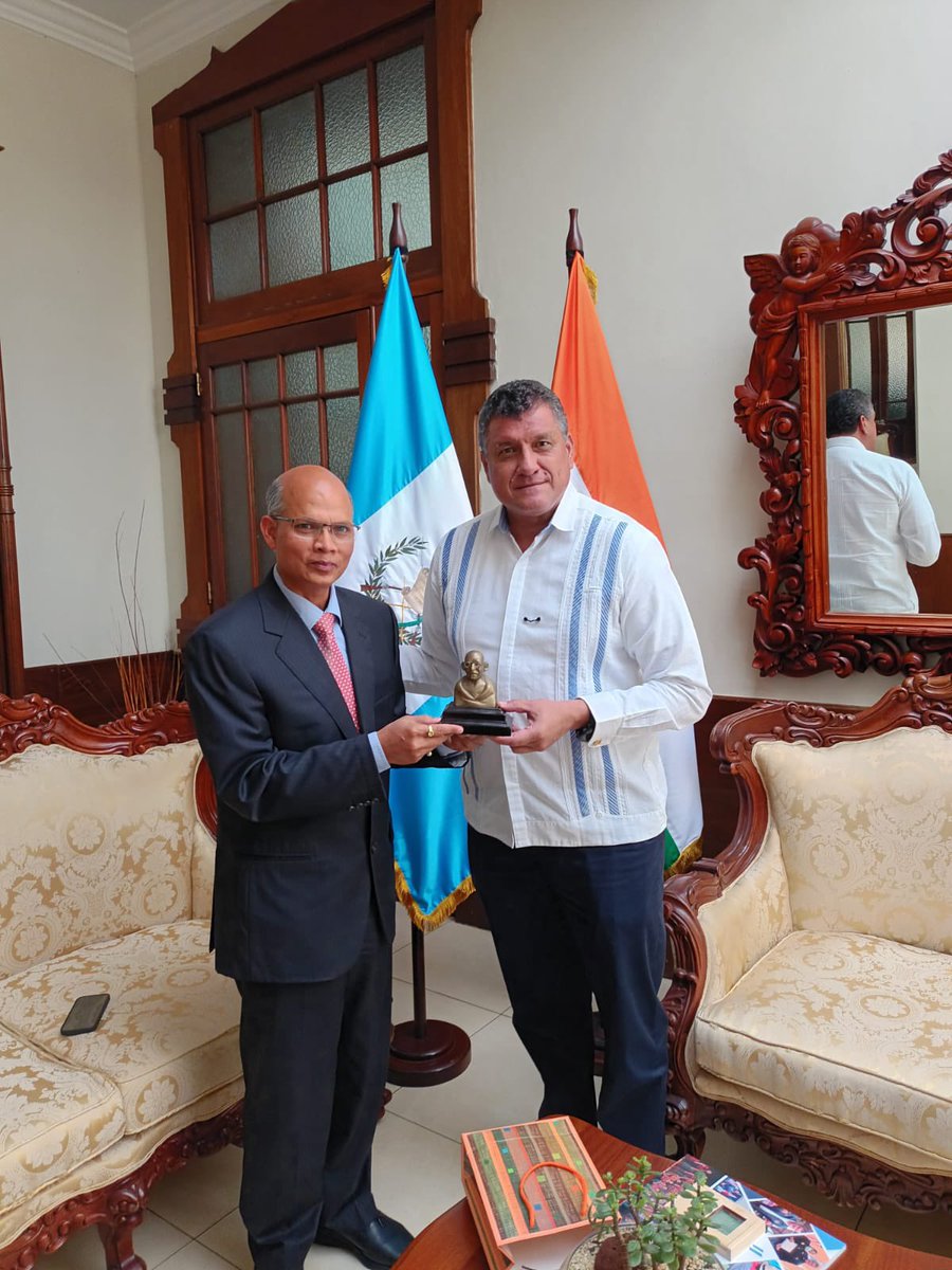 India in Guatemala on Twitter "Amb. manojifs met Hon’ble Vice