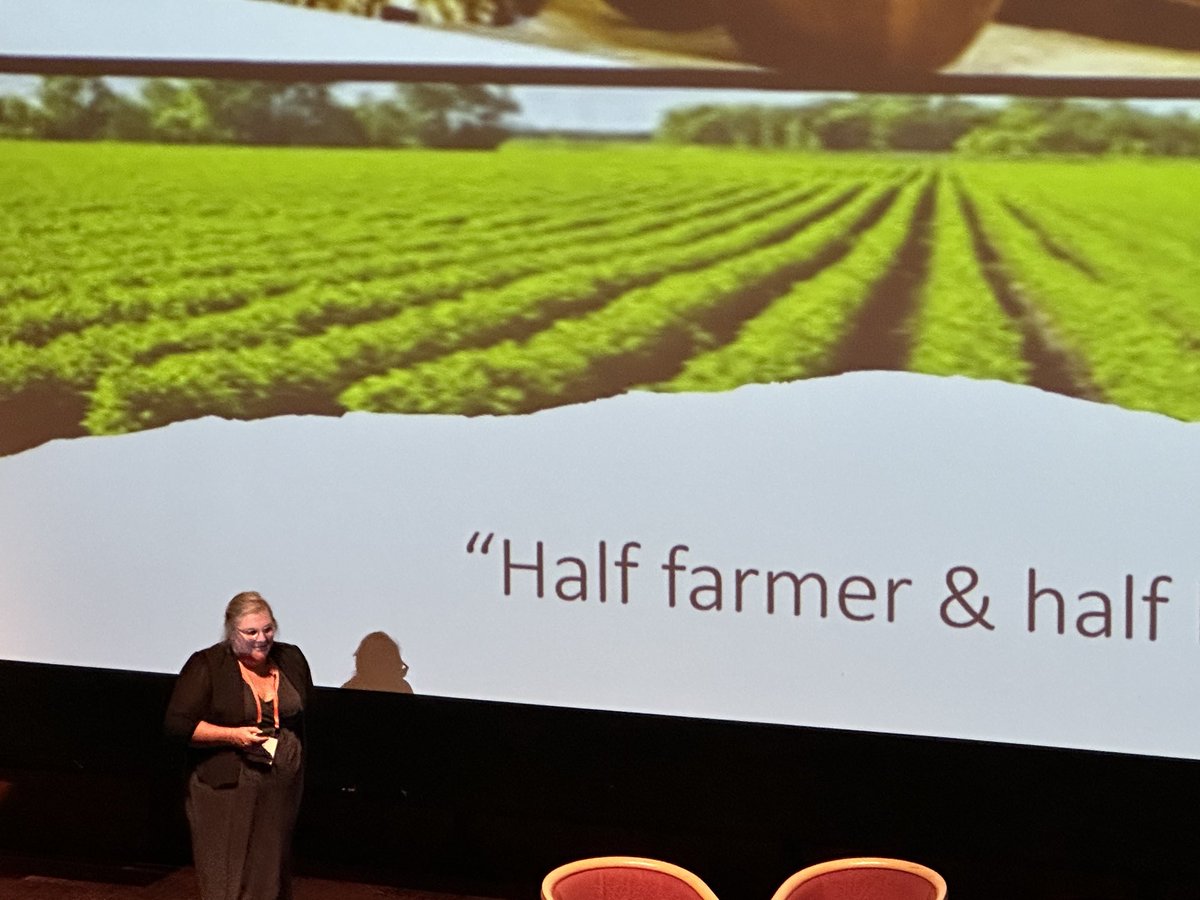 Great to hear from ⁦<a href="/claireo_booth/">Claire Booth</a>⁩ talking succession #adc2023 #ausdairyconf