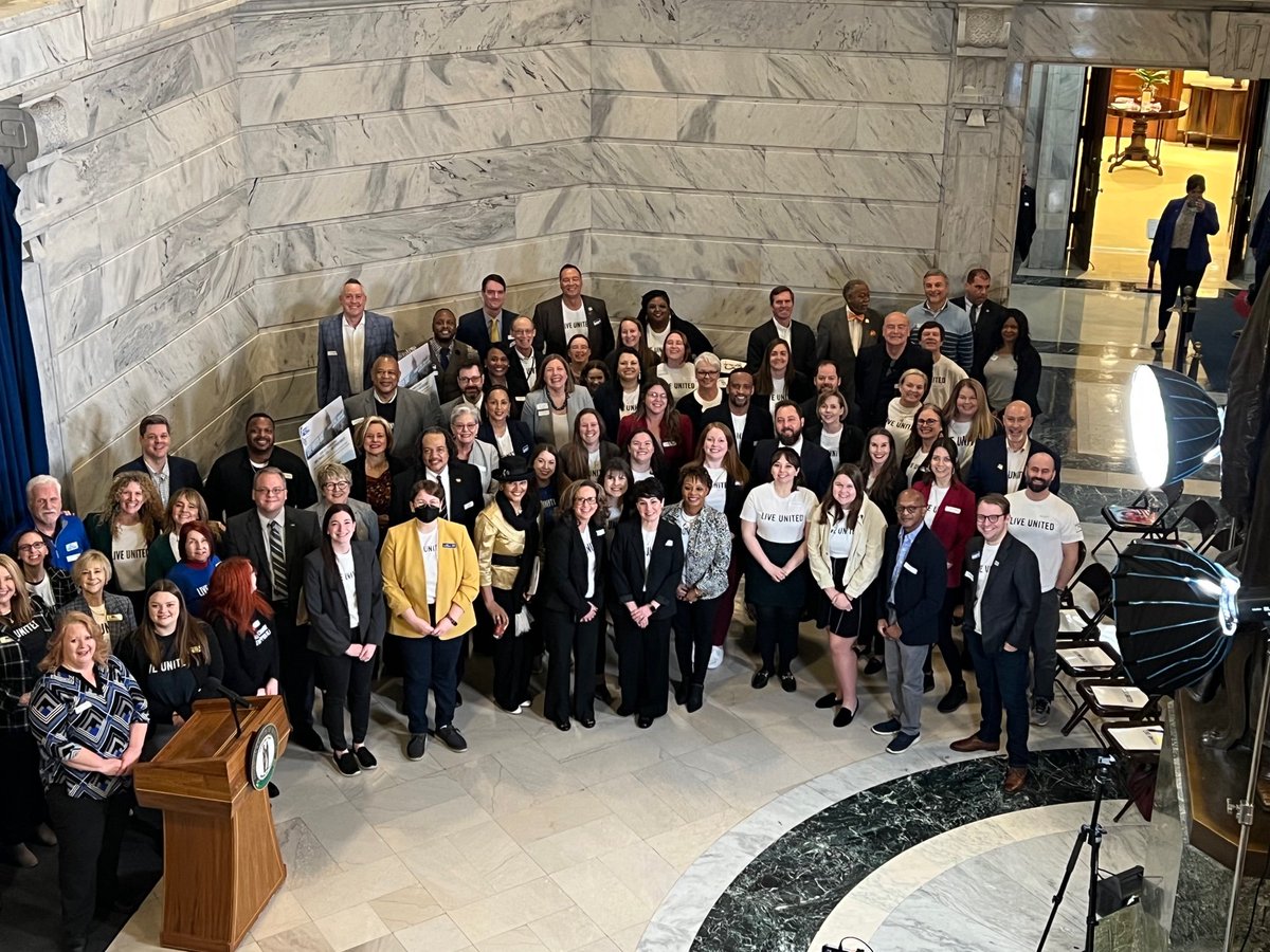 UWofKentucky's tweet photo. LIVE UNITED DAY 2023! Tonight we have nothing but gratitude for @GovAndyBeshear @KYAgCommish @kydavidgivens @GeraldNeal33 @jmnemes, leaders who exemplify what it means to #LiveUnited. Thank you for joining us for #LUD2023 &amp; more importantly, for #gettingthingsdone for KY! #kyga23 https://t.co/6iBaeO4Udi