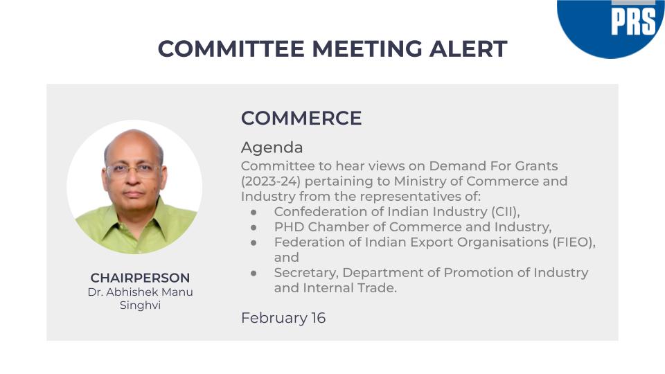 PRS Legislative tweet media