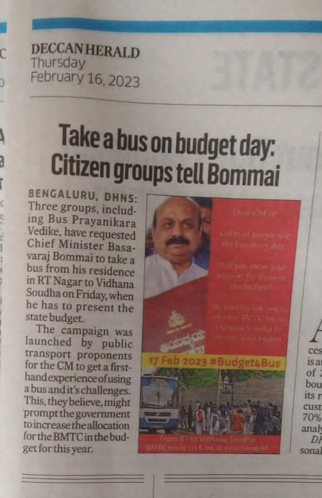 FriendsofBMTC's tweet photo. #Budget4Bus https://t.co/c1xN9BeuQi