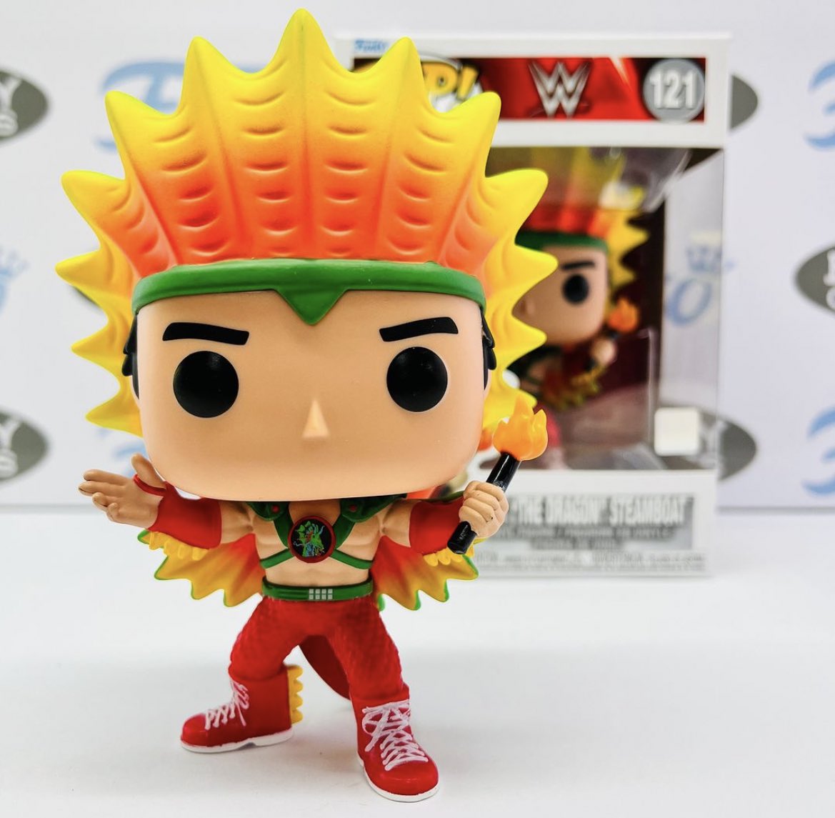 Funko POP News ! on X: "Up close and OOB with the new Ricky “The Dragon” Steamboat  Funko POP! Quite the colorful boy ~ available below ~ thanks  @bullyboycollectibles ~ Linky ~