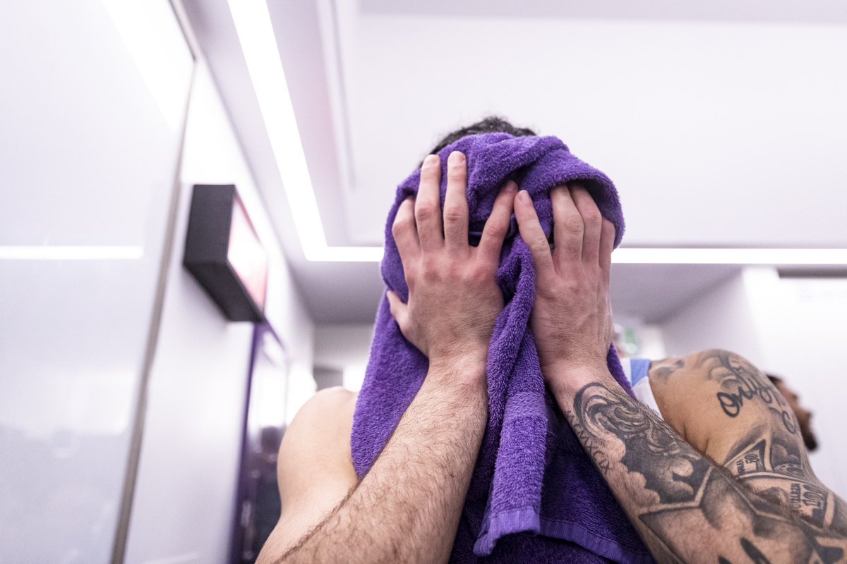 NUMensBball's tweet photo. RAW EMOTION https://t.co/VdvbbSHqMp
