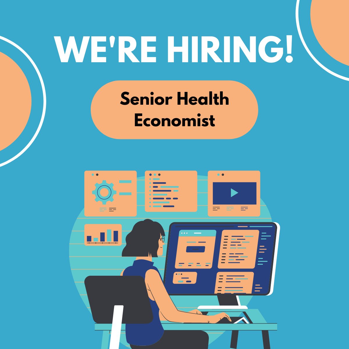 Health Finance Institute is #nowhiring a Senior Health Economist to support our incredible work as we help empower global communities! So join us, and we'll reshape the outlook on NCDs worldwide!

Learn more about the role here: tinyurl.com/5wah7bty
