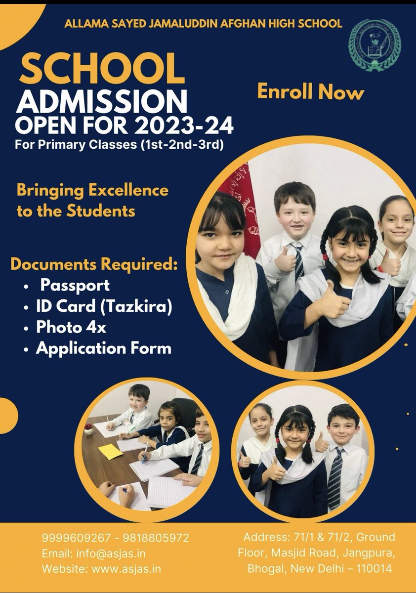 AFGSchool_India's tweet photo. Admission Open for 2023-24 academic year https://t.co/8gkHt2lx7S