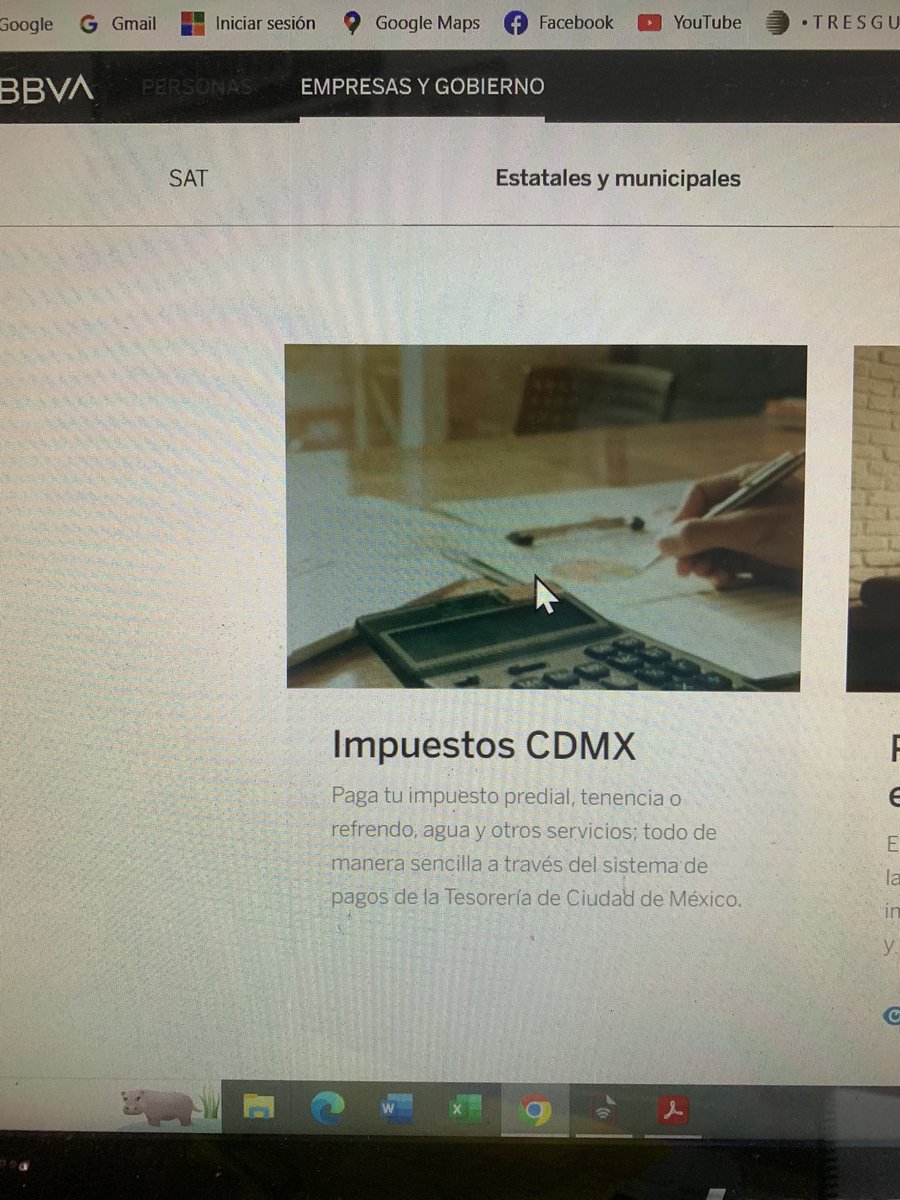 cubreplastic's tweet photo. @bbva Desde el cambio que hicieron en su portal web, la liga para pagar impuestos de la CDMX NO SIRVE, ¿para cuándo estará disponible? https://t.co/KbyYbZ3D7N