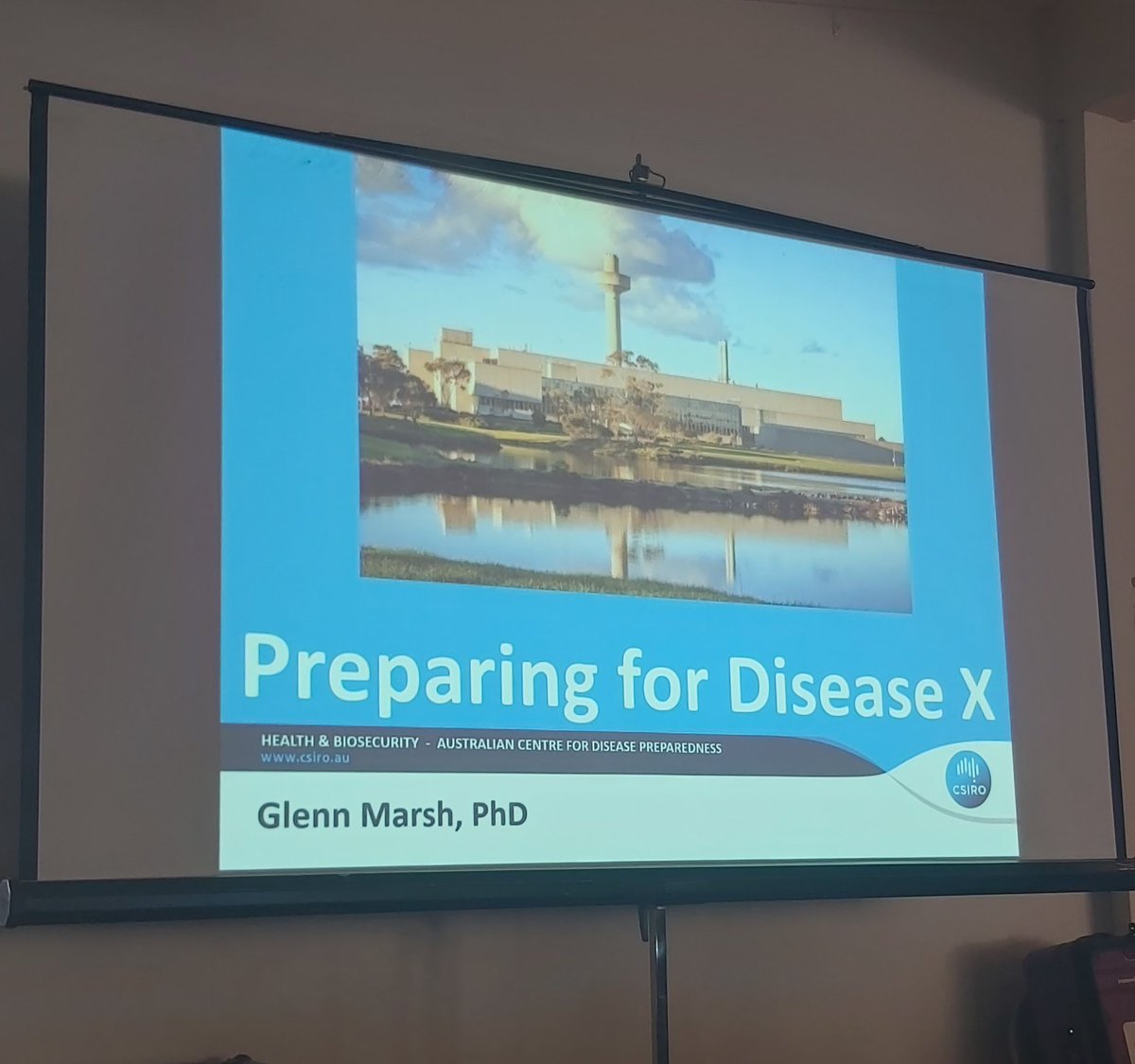 luzia_bkl's tweet photo. Can we establish effective research and development protocols so we well prepared for the next pandemic? Very topical talk today by Glenn Marsh at #LorneIandI @The_VIIN. https://t.co/fGqKEtfxjS