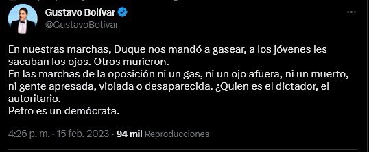 MariaFdaCabal's tweet photo. En "sus" marchas había encapuchados, financiados por las FARC y ELN, violencia con bombas molotov, papas bomba y la Primera Línea, muchos hoy presos por cometer crímenes.

En esta marcha 15F  nadie agredió a la Fuerza Pública, ni destruyó bienes públicos.
¿Entiende la diferencia? https://t.co/6DvHc9A7pT