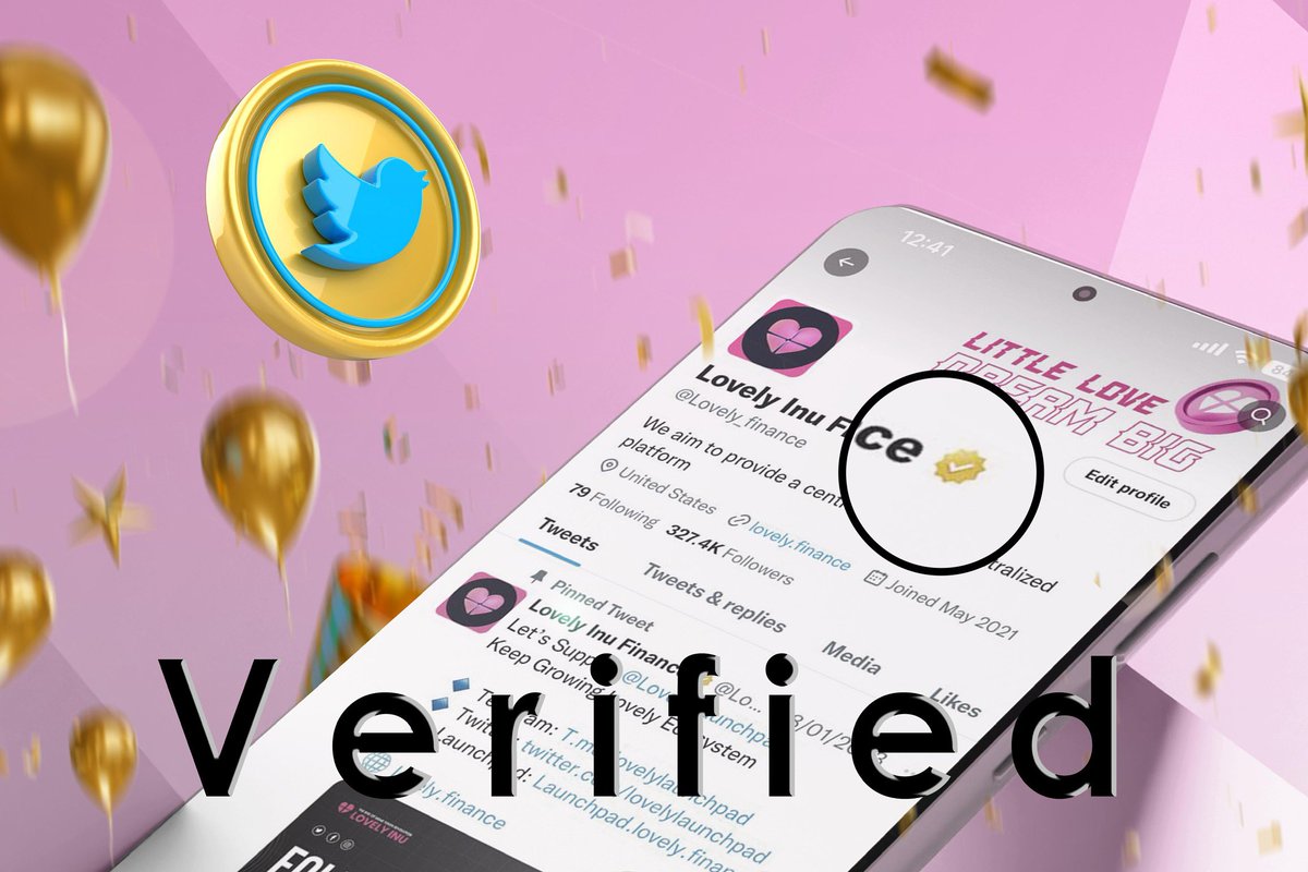 LFLabsToken's tweet photo. Finally, Twitter Appreciated Lovely Inu Finance and Served Golden Badge. 🎉

#LovelyInu #LOVELY #INU20 #LovelySwap #LovelyLaunchpad #LovelyChain https://t.co/Yq8TtF7bD2