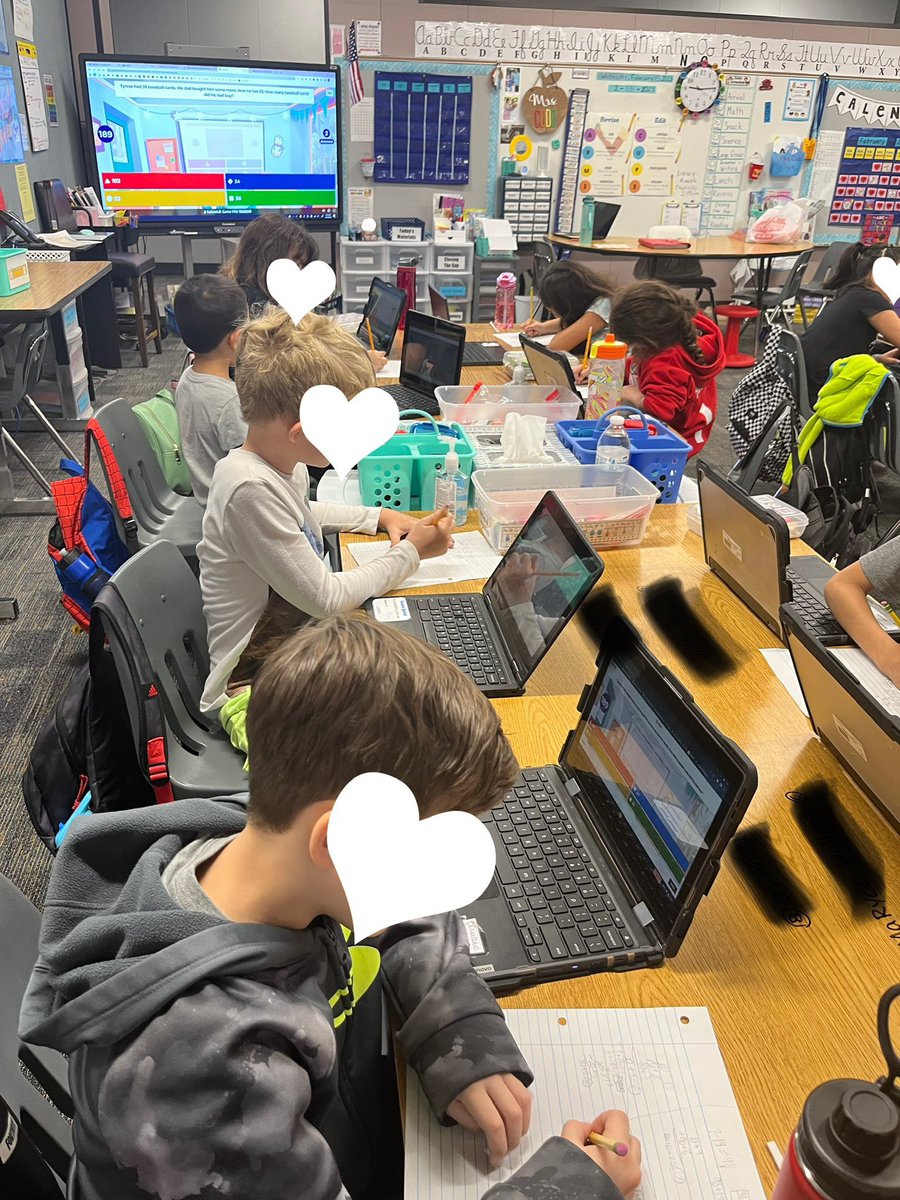 mrscoddsclass's tweet photo. Played our first Kahoot game today to review for our Math Checkpoint and practice the concept of using scrap paper to show our work πͺπ½π Ready for the challenge tomorrow!! #secondgrademath https://t.co/8yl2S6ZEQt