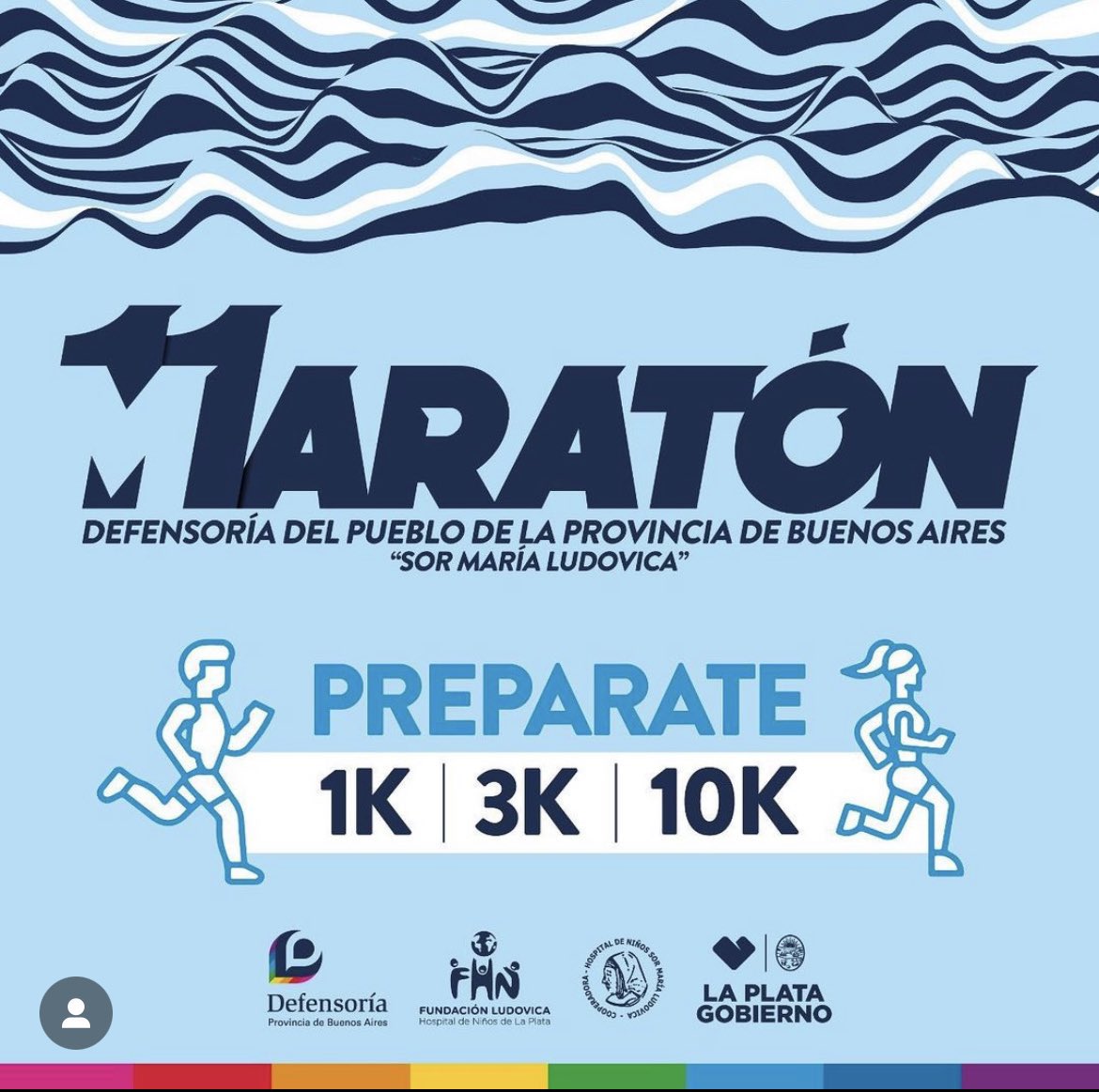 jerogi's tweet photo. El 12 de marzo corremos en la 11a maratón @defensoriaPBA a total beneficio del Hospital de Niños “Sor María Ludovica” 🏃‍♀️🏃🏃‍♂️

📍República de los Niños

📌 Modalidades: 1K infantil | 3K | 10K

🔗 Link de inscripción: https://t.co/bUYLBe7uu2

👤 @GLorenzino https://t.co/axKJyXl6e1