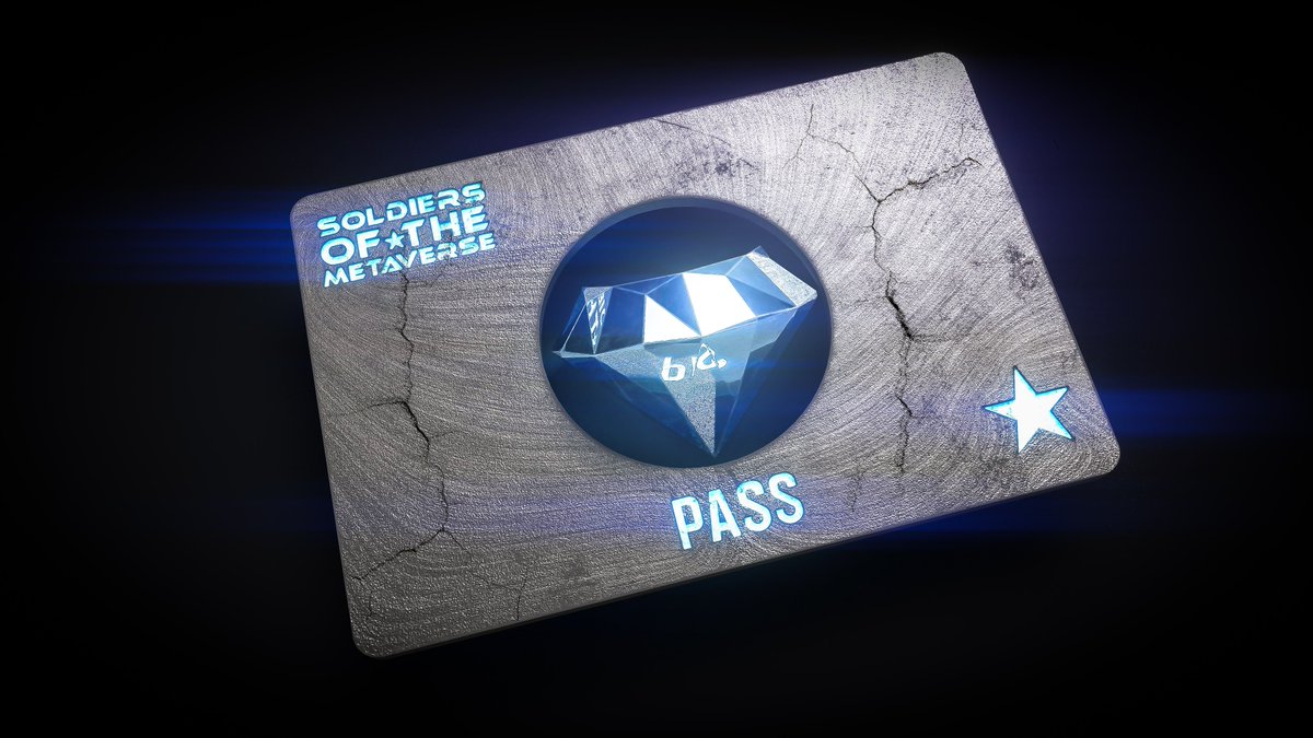 MetaverseArmy's tweet photo. If you haven't been in Discord lately #MetaArmy , stop by and place your vote on our Diamond Pass design. In just over a month since our new direction, we're slowly and surely building quietly in the background.
To those that don't own a soldier, come join us! ๐ซก
#loyalty https://t.co/8zQAImATkg