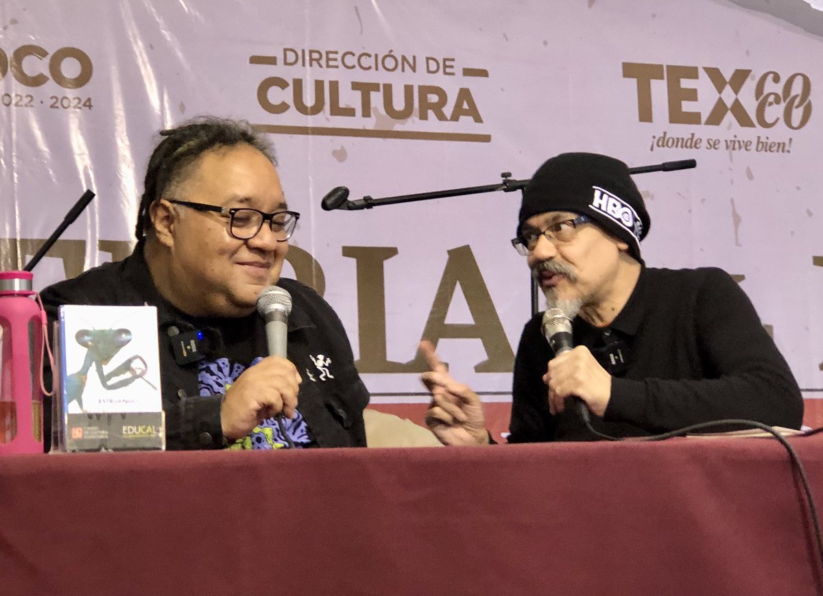 BRIGADACULTURAL's tweet photo. Presentación de “Gel azul” y “El estruendo del silencio” de @monorama #9FILTexcoco @TexcocoOficial https://t.co/RVHS2ga3hx