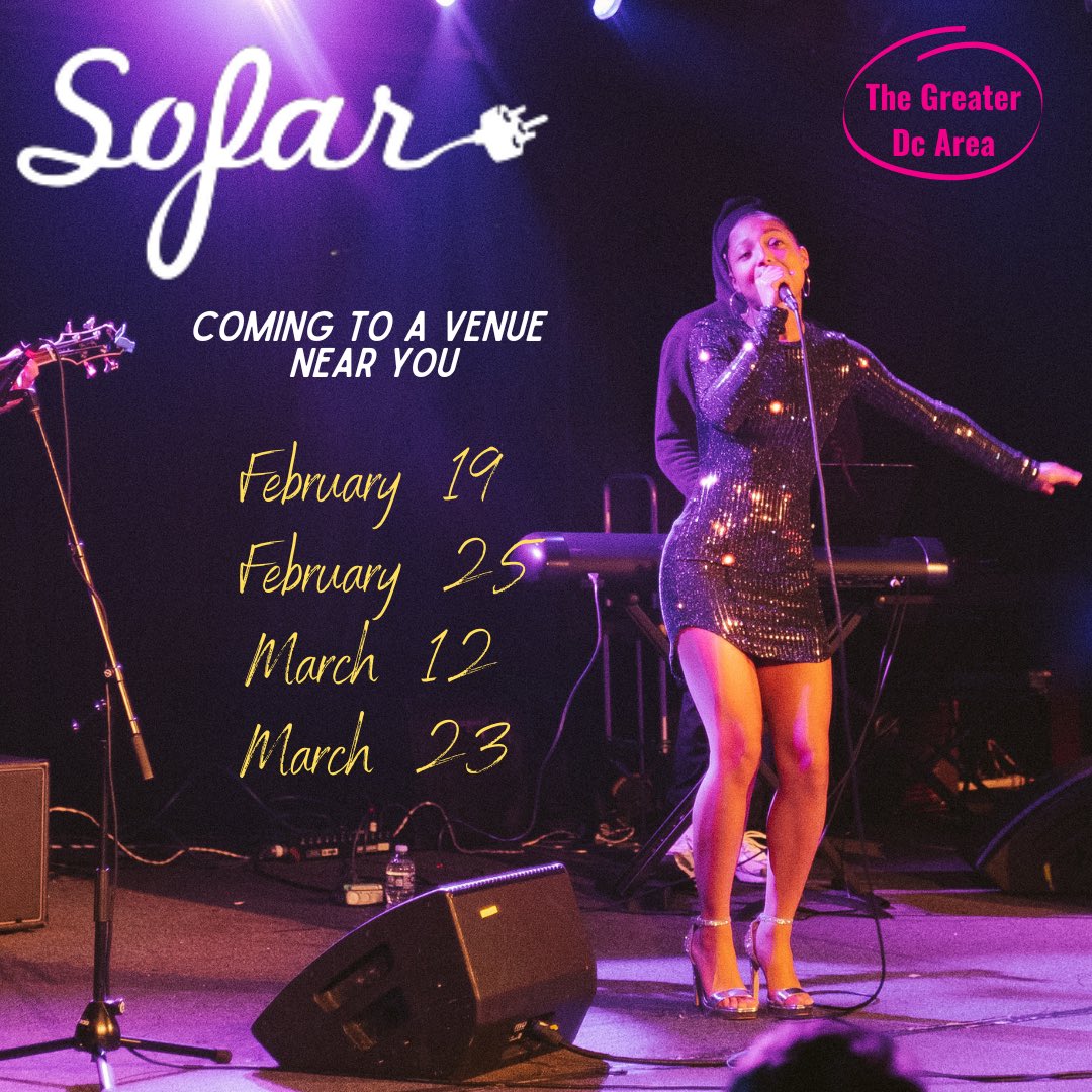 I am so excited to be performing with <a href="/sofarsounds/">Sofar Sounds</a> 

📍THIS SUNDAY - February 19th
📍 February 25th 
📍March 12th 
📍March 23rd 

I will be performing a lot of unreleased music and would love to see you there!! 

Get your tickets! ainaemusic.com/shows🕺🏽