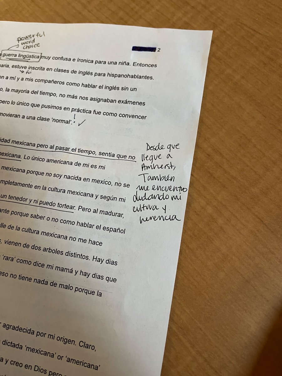 profecarms's tweet photo. Peer affirmation inspired by @MarcusLuther6. Still in the beginner phase, but loving what I see and the meaningful connections being made. #affirmation #writing #peeredit #langchat https://t.co/gZPHk4hRme