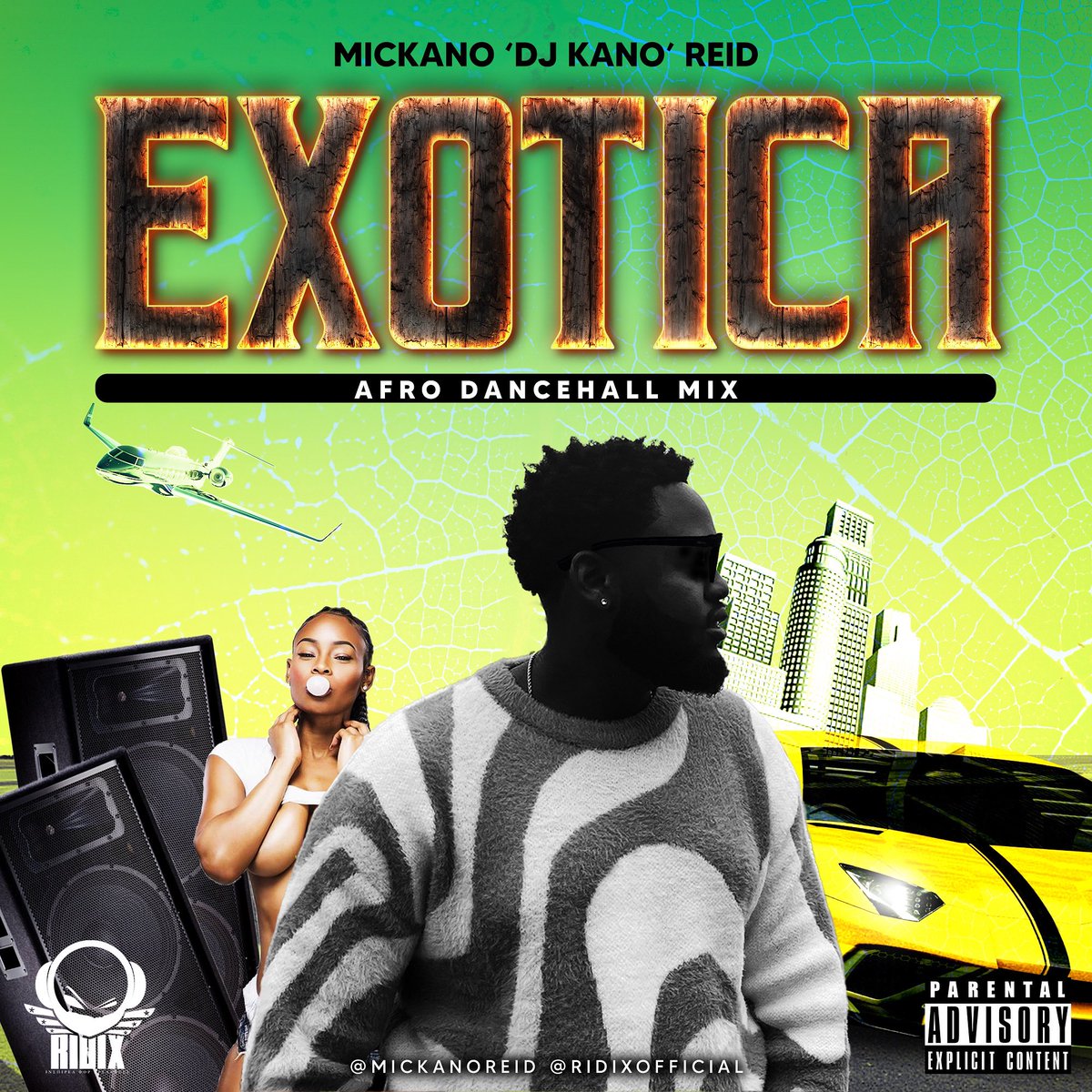 RIDIXOFFICIAL's tweet photo. EXOTICA • AFRO-DANCEHALL  MIXTAPE # 🔥 Out Now https://t.co/rbAKMY61Em https://t.co/6hP70Ji60H