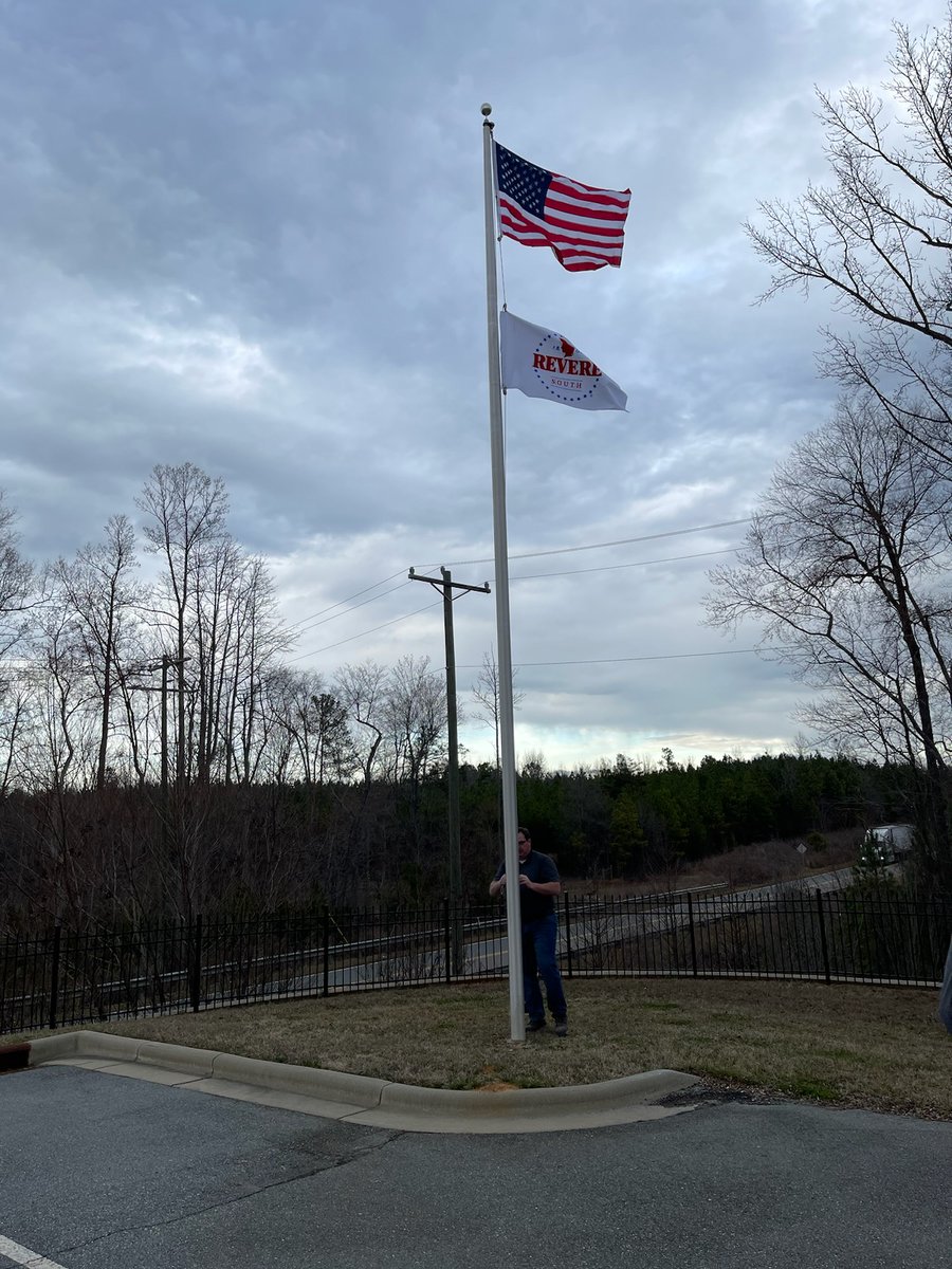 RevereCopper's tweet photo. Flags raised today at Revere South!
Congratulations to our Revere South crew for all their hard work in getting the operation up and running.
#RevereSouth #Copper #RevereCopper https://t.co/kKF16M68Em