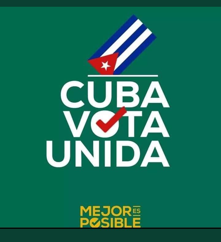 PrimariaDime's tweet photo. Los cubanos presentes en estas elecciones #Cuba vota https://t.co/2hrLL4c88p