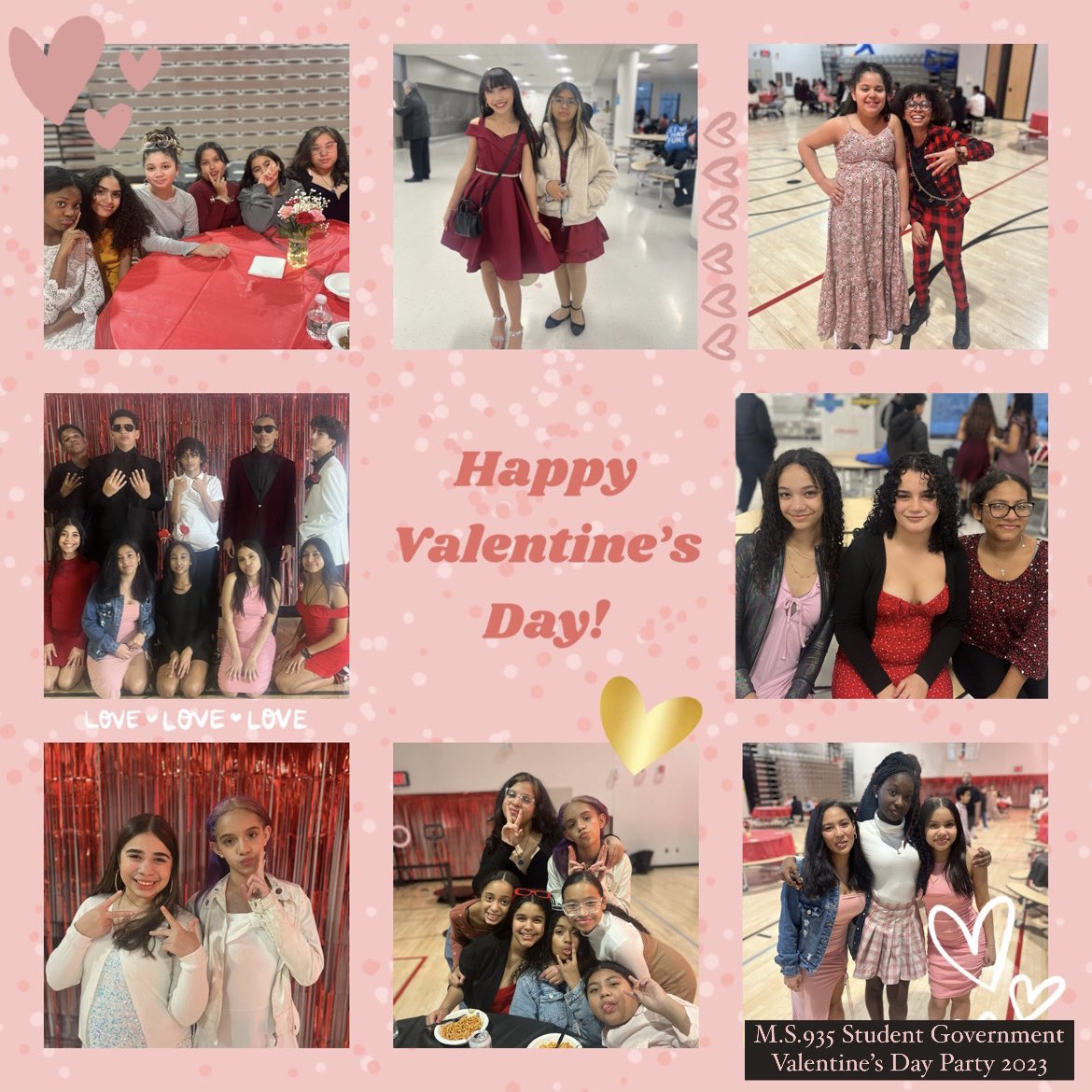 M.S. 935 (@ms935bk) on Twitter photo Thank you to everyone that came out to celebrate love and friendship!
Special thanks to Student Government for hosting the event as well as everyone who supported and made it a special night for the kids! ❤️
<a href="/NYCDistrict19/">Community District 19</a> <a href="/TamraCollinsD19/">Tamra Collins</a>
#MS935 #ValentinesDayParty Thank you to everyone that came out to celebrate love and friendship!
Special thanks to Student Government for hosting the event as well as everyone who supported and made it a special night for the kids! ❤️
<a href="/NYCDistrict19/">Community District 19</a> <a href="/TamraCollinsD19/">Tamra Collins</a>
#MS935 #ValentinesDayParty