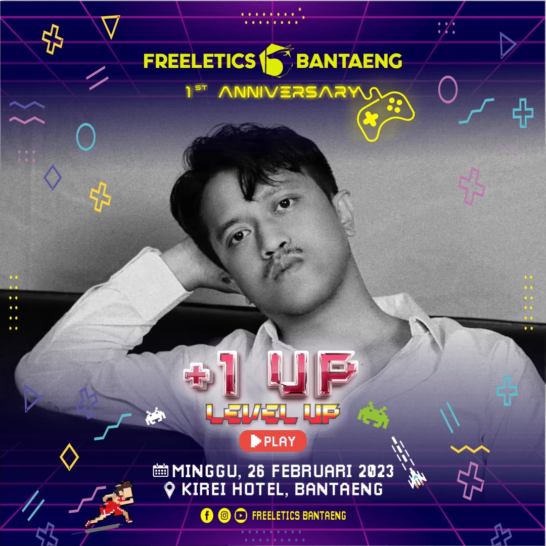 aswarofficial's tweet photo. Ready For +1 Up Level Up 1st Anniversary @Freeleticsbantaeng #freeleticsbantaeng #bantaeng https://t.co/cTIDXPB7lu
