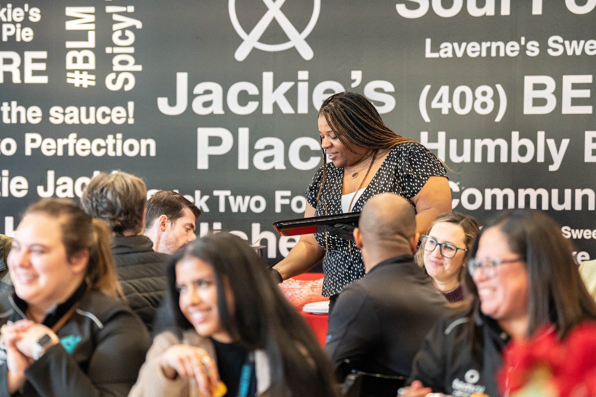 Food brings people together 🫶

Today, in honor of Black History Month members of Team Teal attended a Lunch and Learn at Jackie’s Place where they got to learn about the history of soul food while enjoying a delicious lunch.