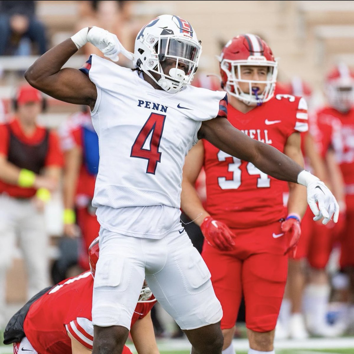 Bailey Fletcher (@baileyfletcher0) on Twitter photo #AGTG After a great conversation with <a href="/DanSwanstrom/">Dan Swanstrom</a> I am blessed to receive my first D1 offer from the University of Pennsylvania! #FightOnPenn🔴🔵
@PENNfb <a href="/CoachPriore/">Coach P</a> @CoachFranklin48 <a href="/BamPerformance/">Bam Performance</a> <a href="/SAReaganFball/">Reagan Football</a> <a href="/juice7v7/">Juice Football</a> <a href="/BDammone/">Along The Wire</a> <a href="/JScruggs247/">Jordan Scruggs</a> #AGTG After a great conversation with <a href="/DanSwanstrom/">Dan Swanstrom</a> I am blessed to receive my first D1 offer from the University of Pennsylvania! #FightOnPenn🔴🔵
@PENNfb <a href="/CoachPriore/">Coach P</a> @CoachFranklin48 <a href="/BamPerformance/">Bam Performance</a> <a href="/SAReaganFball/">Reagan Football</a> <a href="/juice7v7/">Juice Football</a> <a href="/BDammone/">Along The Wire</a> <a href="/JScruggs247/">Jordan Scruggs</a>