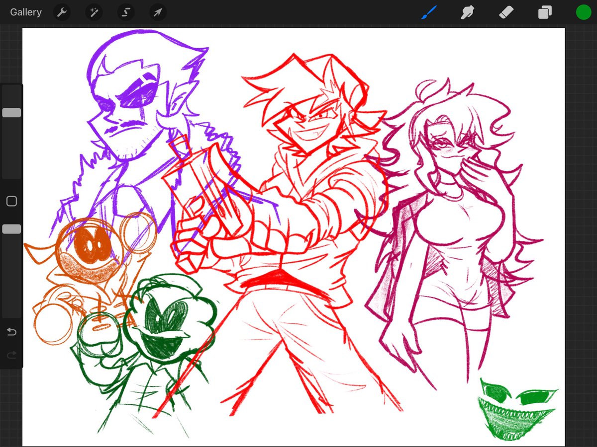 LeonSan43523247's tweet image. Wip added more characters #FunkinMIX