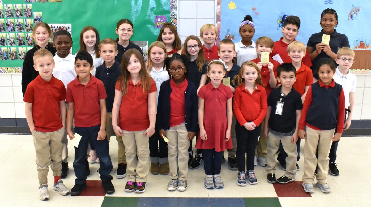 Iselyelementary's tweet photo. Shine slip winners!! 🎉 https://t.co/LfdrEP92Sc