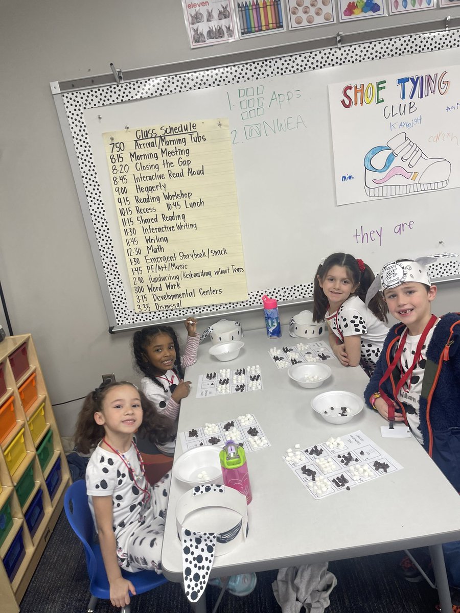 kinderwithmrsa's tweet photo. Last week we celebrated the 101st day of school. Our little Dalmatians had so much fun! #loweryproud #cfisdspirit https://t.co/mcgzLBpZVH