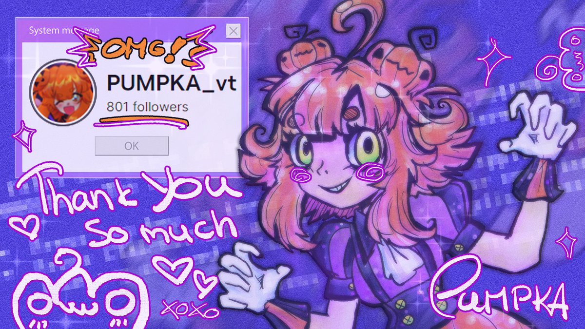 PUMPKA_'s tweet photo. 💕💾 𝔸 𝕍𝕖𝕣𝕪 𝕚𝕞𝕡𝕠𝕣𝕥𝕒𝕟𝕥 𝕤𝕪𝕤𝕥𝕖𝕞 𝕞𝕖𝕤𝕤𝕒𝕘𝕖  💾💕

I'm in spooky shook -- I've reached huge mile stone! Over 800 wonderful pepos following me on Twitch!~ I'm so grateful for every single sprout of you! THANK YOU! 🧡

┆ #pepofamily #pumpkinvtuber #vtubers ┆ https://t.co/Ib16uptTVk
