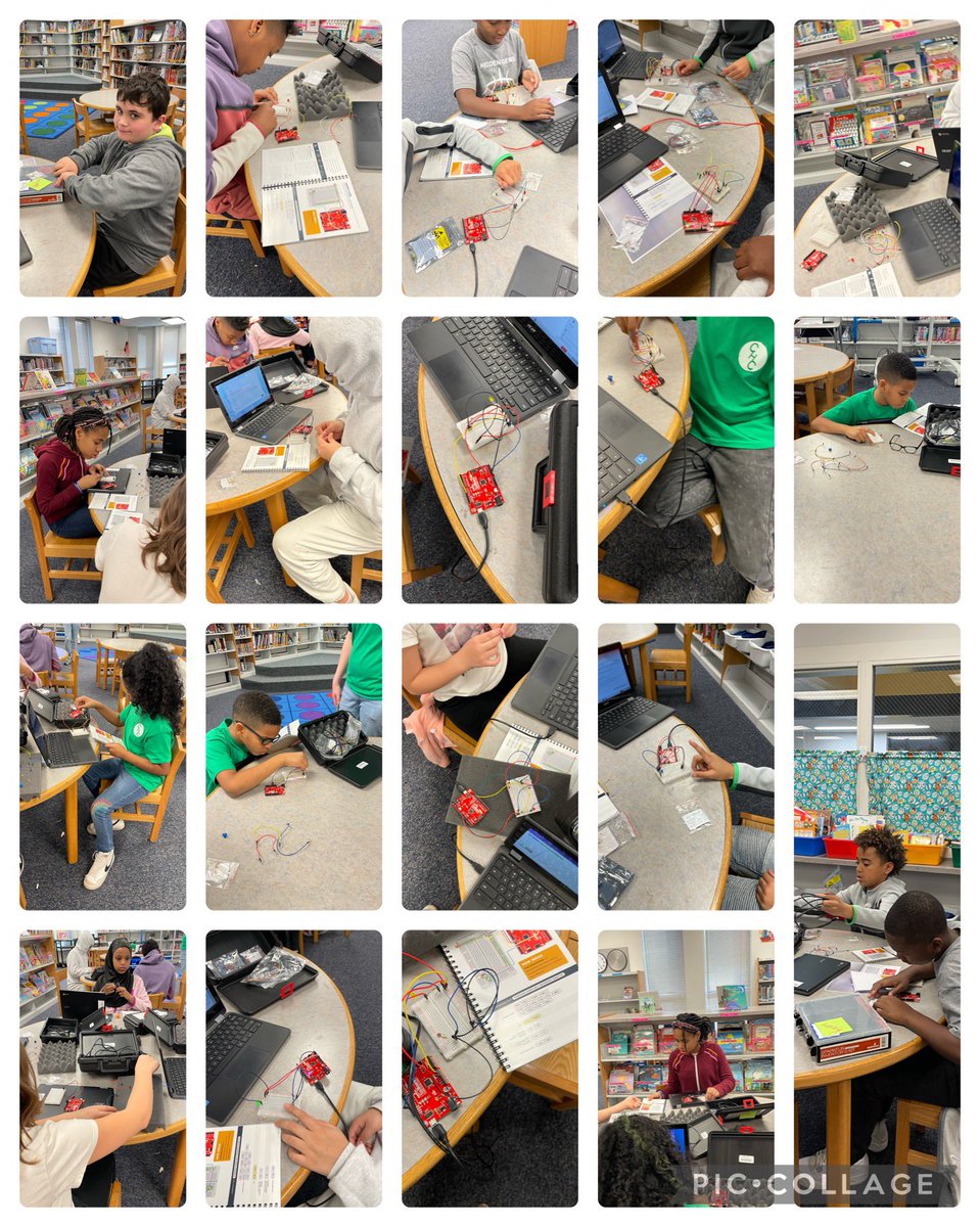 RhondaLetterio's tweet photo. @HawthorneWCS Intermediate Coding Club Students learned about  photo resistors today.  Quick build and nice understanding and application to real world use... night lights https://t.co/7rrRHddyXS
