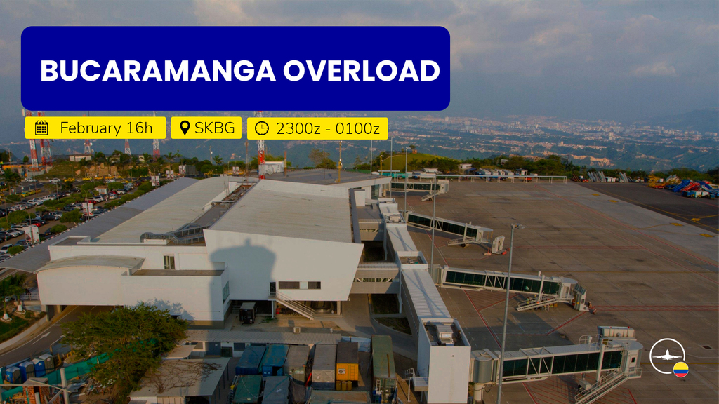 ¡Mañana! Vamos a saturar de tránsito a Bucaramanga (SKBG) y a poner a prueba a los controladores. 🔥
¿Se unen? Los esperamos desde las 2300z.✈️

👀Más info: ift.tt/tyhaFxc