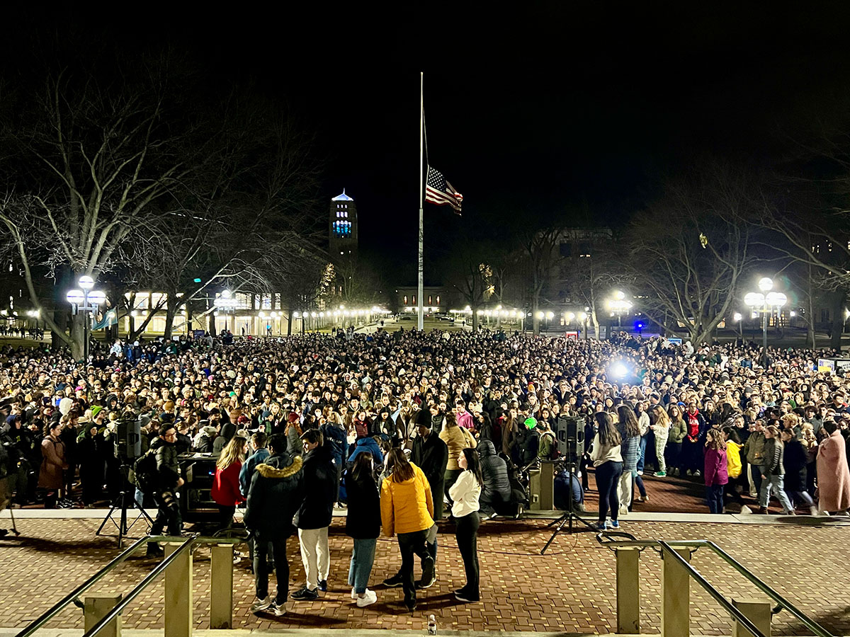 michiganalumni's tweet photo. "We are Wolverines standing for Spartans."

#SpartanStrong https://t.co/pflAGWAvpu