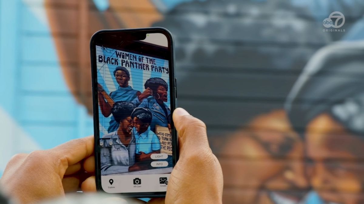 Meet the Oakland creator using augmented reality to bring Black history to life abc7ne.ws/3YyGTPP