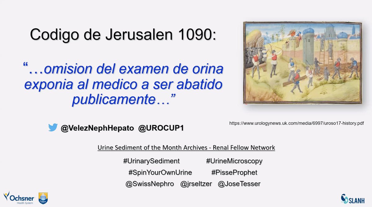 visanpolo's tweet photo. Utilidad Clinica del Sedimento Urinario, brillante exposición por @VelezNephHepato en miércoles de #SLANH avanzamos #PorLaSaludRenal @SLANH_ https://t.co/KzfFwysvFf