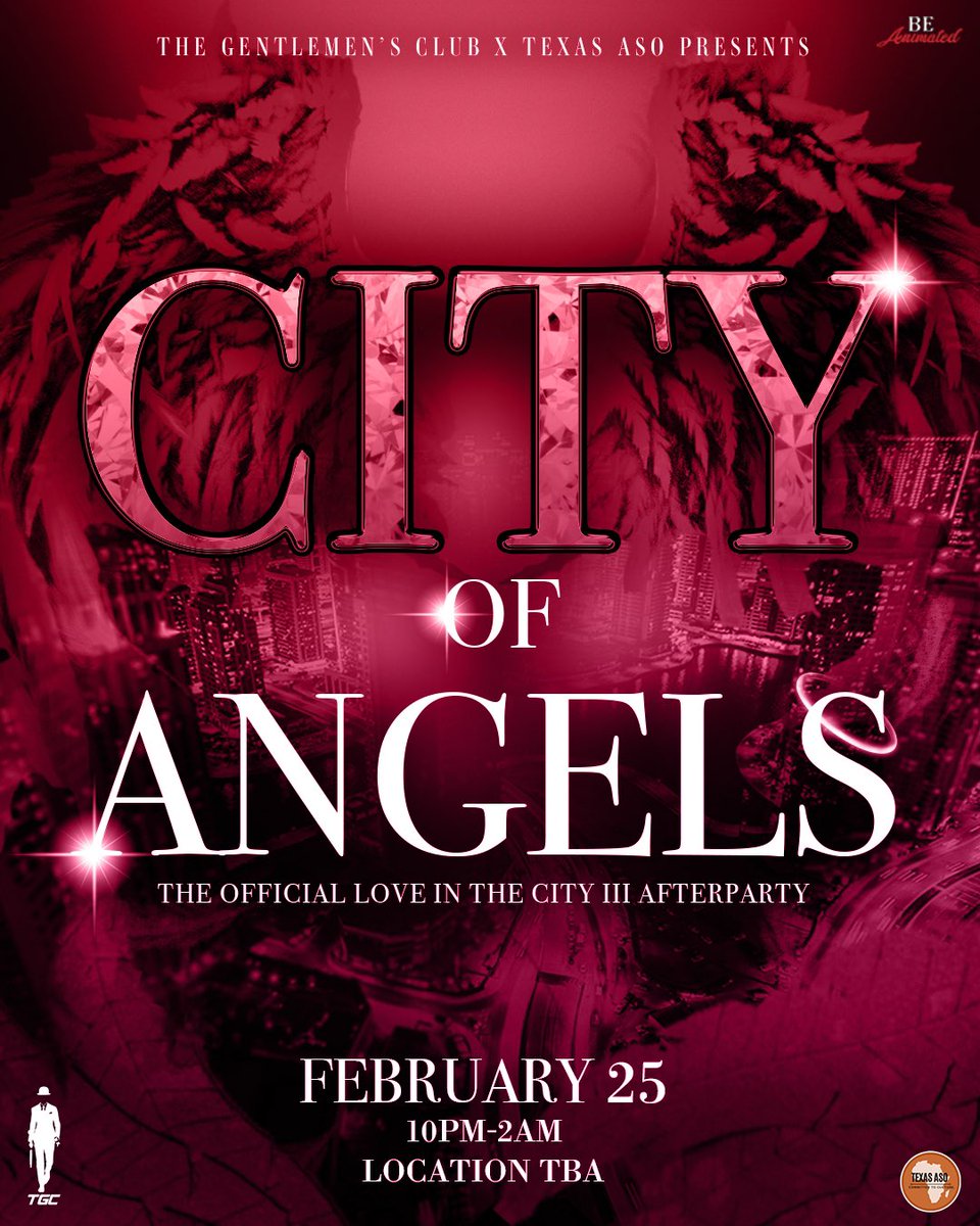Texas_ASO's tweet photo. Back by popular demand, the official afterparty for #LoveInTheCityIII is here!!! 🌹 Early bird tickets are on sale now and are limited! What happens in the city stays in the city 🤫

https://t.co/TBJCbkD2xU https://t.co/8qI5WULQm9