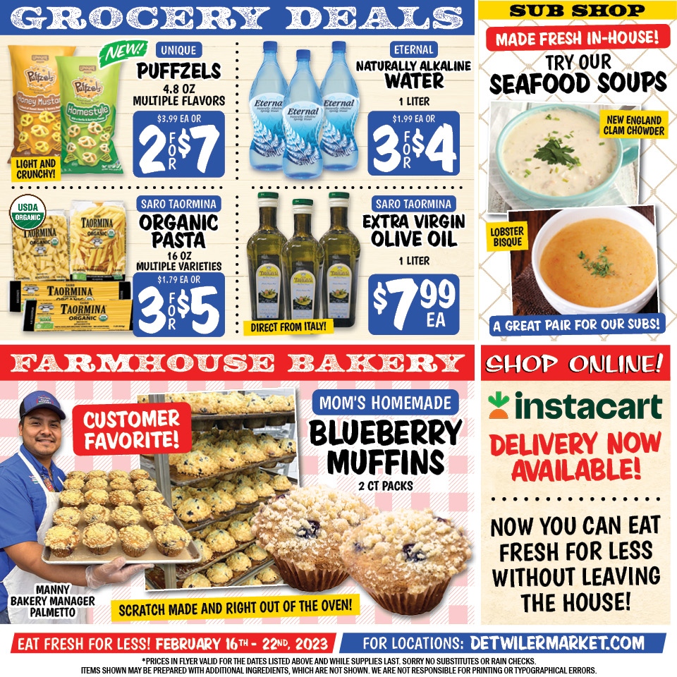 My oh my do we have some great deals this week! T-bones, swordfish, local produce and so much more! #eatfreshforless