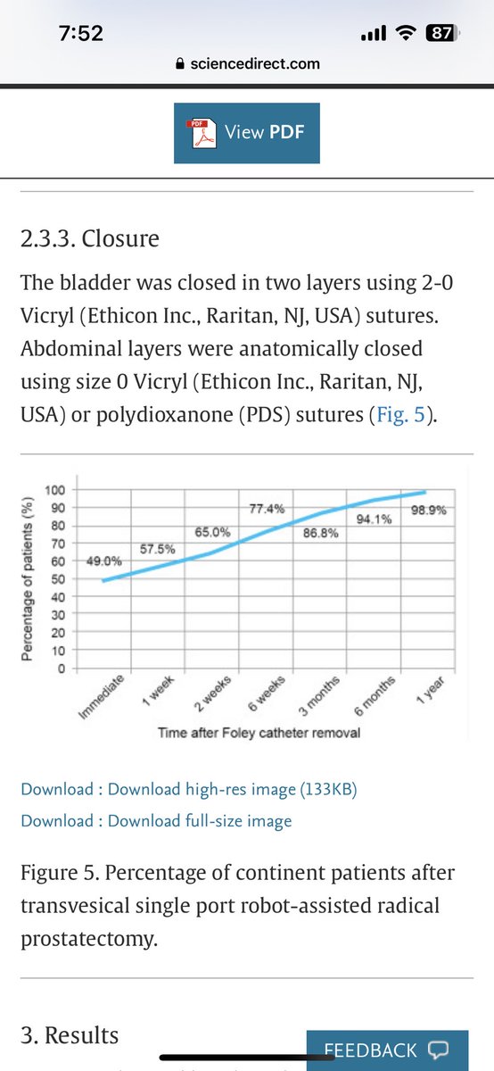 Strong work <a href="/uroxlogy/">Roxana Ramos-Carpinteyro, MD</a> !
First 100 consecutive cases typically discharged home 4 hours after surgery, no narcotic pain meds, foley 3-5 days postop, and almost 50% immediate continence after foley removal! <a href="/EthanFergusonMD/">Ethan Ferguson</a> <a href="/JayChavaliMD/">Jay S Chavali MD, MBBS</a> <a href="/drjkaouk/">Dr. J. Kaouk</a>