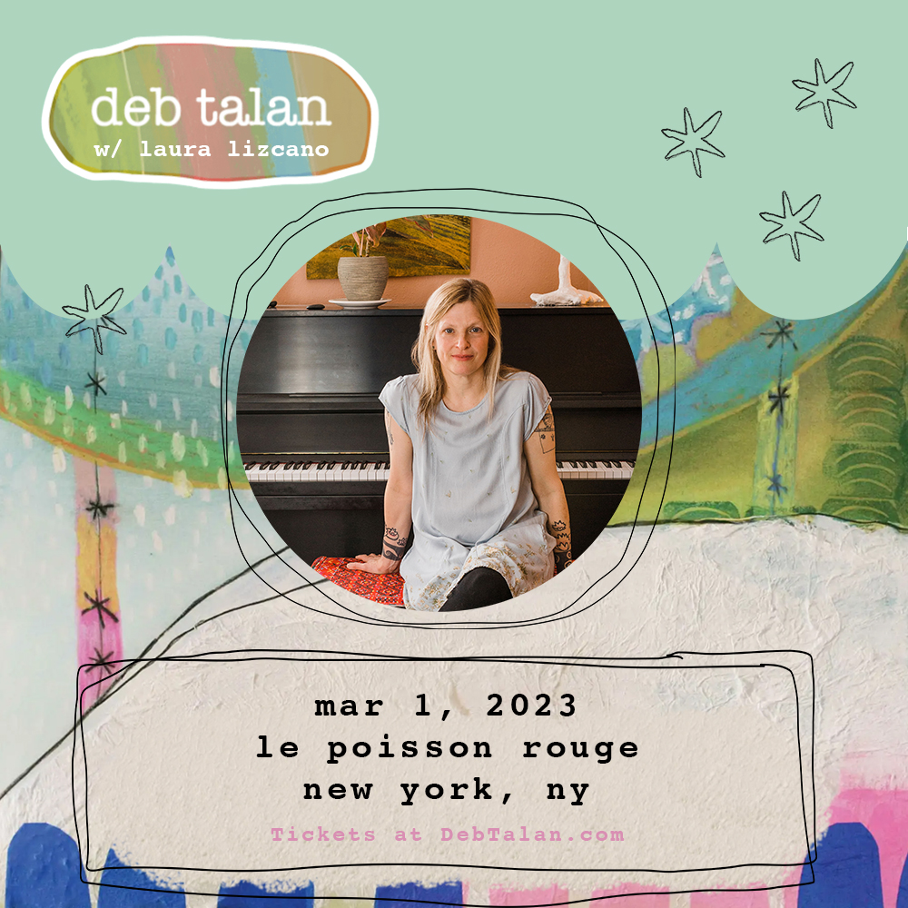 I'm super looking forward to opening for Deb Talan at <a href="/lprnyc/">(Le) Poisson Rouge</a> on March 1st! Would love to see you there! Tickets available here: link.dice.fm/Haaaf607cb47