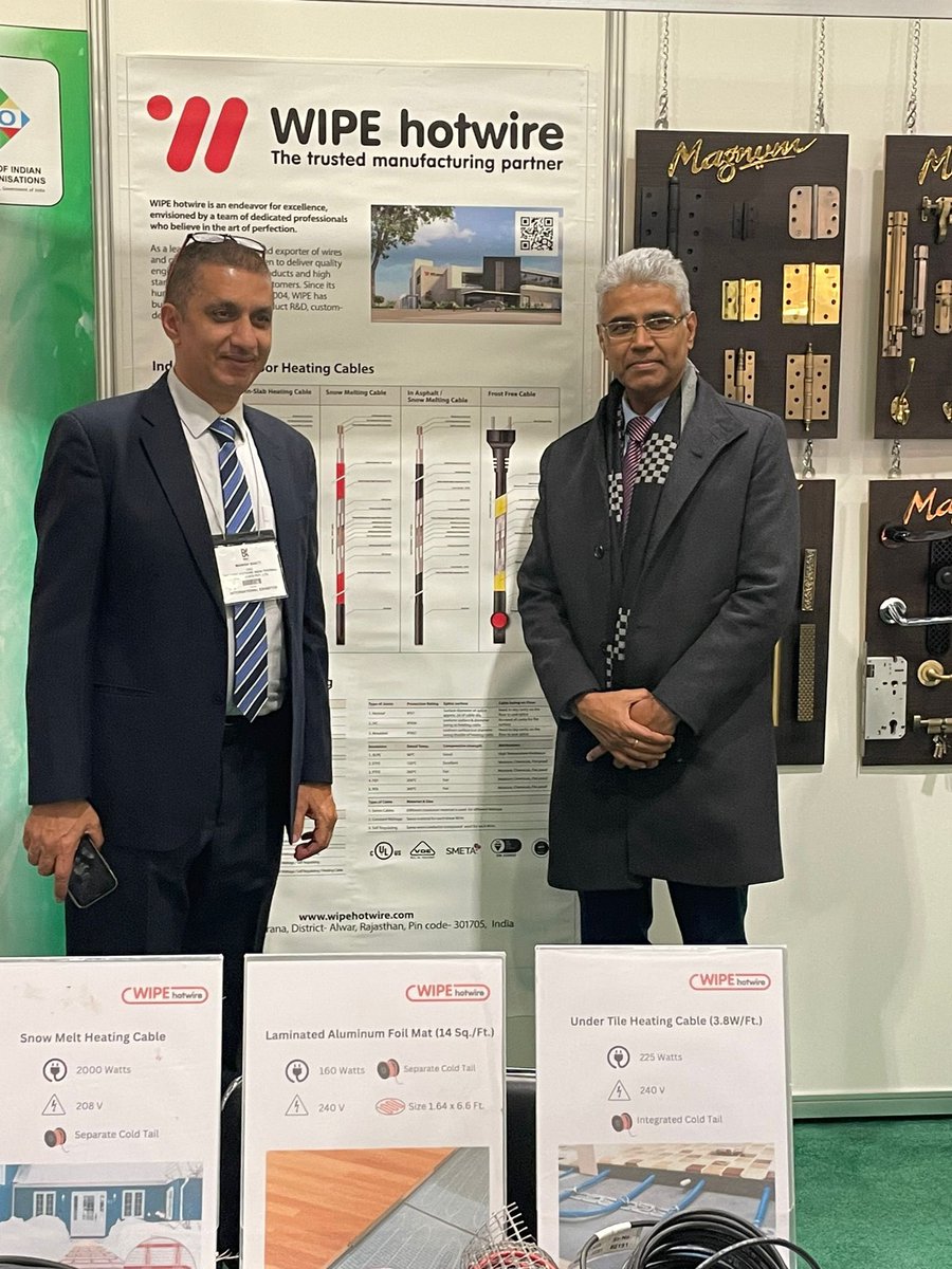 cgivancouver's tweet image. Consul General @ManishGIfs inaugurated the India 🇮🇳 Pavilion at BUILDEX Canada 🇨🇦 exhibition in #Vancouver 16 Indian companies r displaying their products and services in building construction sector with support of @DoC_GoI and @FieoHq @HCI_Ottawa