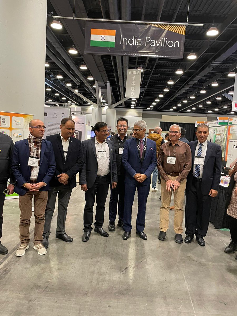 cgivancouver's tweet image. Consul General @ManishGIfs inaugurated the India 🇮🇳 Pavilion at BUILDEX Canada 🇨🇦 exhibition in #Vancouver 16 Indian companies r displaying their products and services in building construction sector with support of @DoC_GoI and @FieoHq @HCI_Ottawa