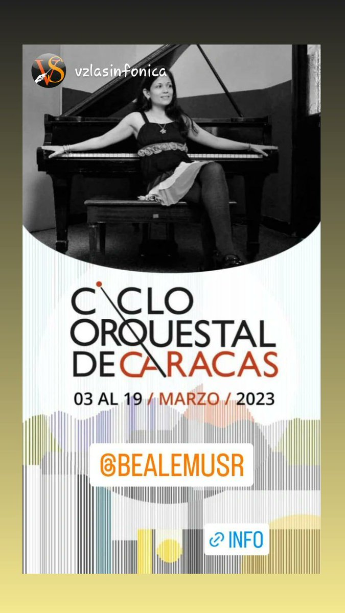 Mi próximo concierto: Domingo 12/Marzo, a las 4 pm. Teatro Teresa Carreño, Sala José Felix Ribas. Con la OFN y el maestro Ruben Capriles. Me toca el concierto el Domingo 12/Marzo a las 4 pm. En el Teatro Teresa Carreño, Sala José Felix Ribas. Ayúdame con un RT. Gracias
#Autismo