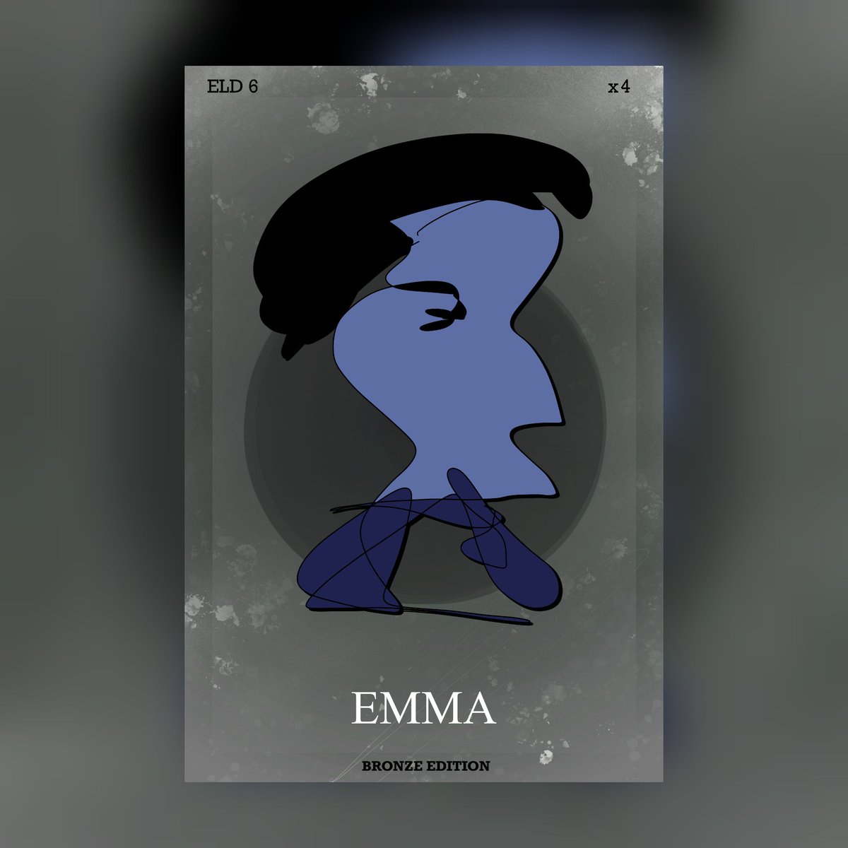 elduniverse's tweet photo. ELD the EMMA (ELD 6 The BLACK HOLE : end of an era. 🙏🙏🙏🙏🙏🙏) ELD UNIVERSE : set of collectible cards featuring abstract characters, that are collectibles and tradable. 6' Editions : 23 Characters. #eld #eld6 https://t.co/hlPgpq4d1L