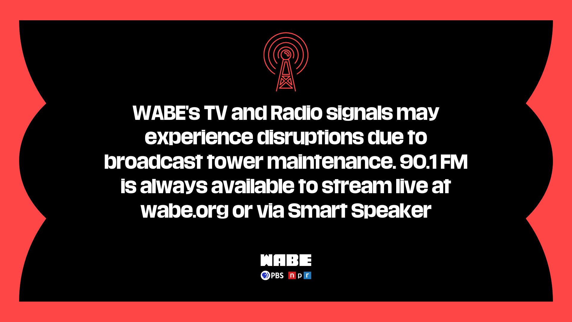 WABE News On Twitter WABE s TV And Radio Signals May Experience wireless-ethernet-link-waterbird-systems