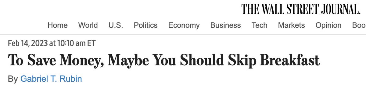 NathanJRobinson's tweet photo. Two @WSJ headlines that succinctly embody its whole philosophy https://t.co/bIXw28CrSD