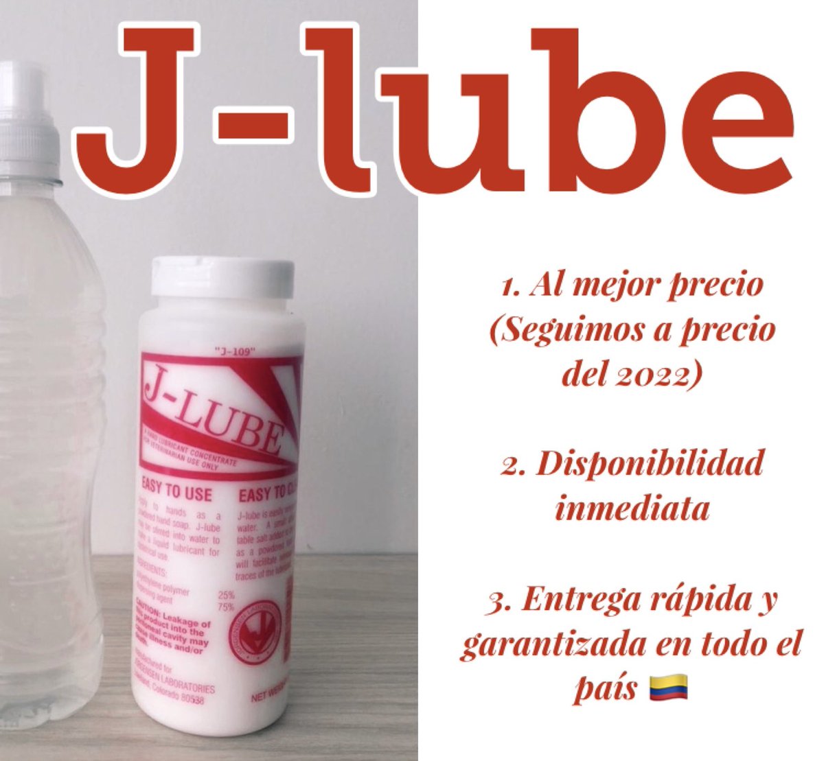 Porque comprar #Jlube con este servidor 😎 … YA DISPONIBLE !! Envíos en todo Colombia 🇨🇴