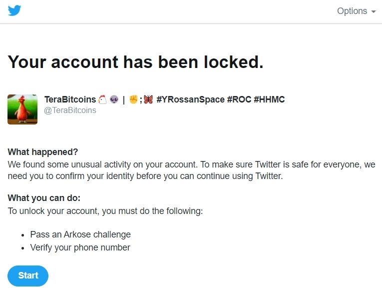 Dear <a href="/Twitter/">Twitter</a>,
What unusual activity was that to lock my account?! 
Maybe it's very dangerous for @TwitterSafety to like, comment and share other people's tweets!
Now you already have my phone number too, what's next? 
My kidney?! 
Because you will not get my money for sure!! 😎